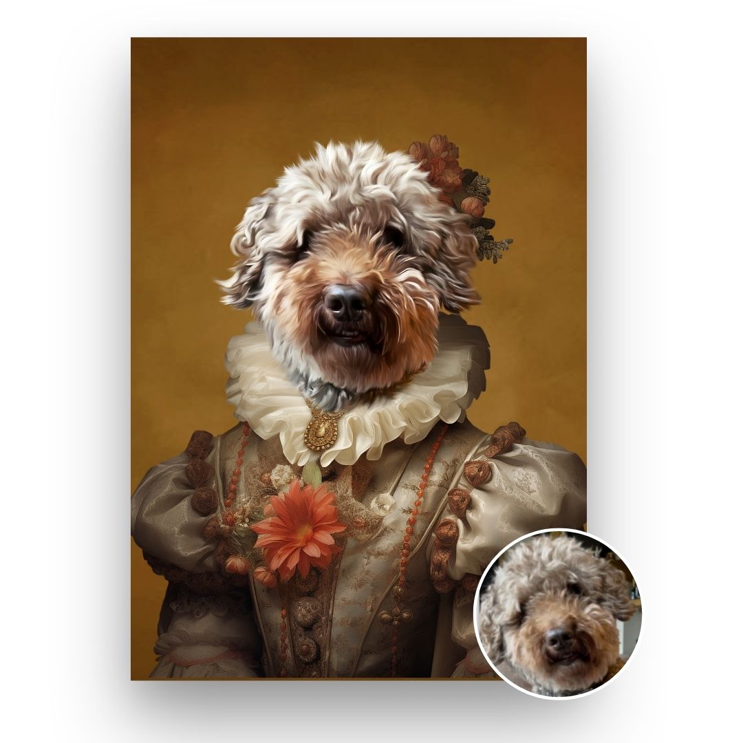 La Baronesa - Retrato de Mascota