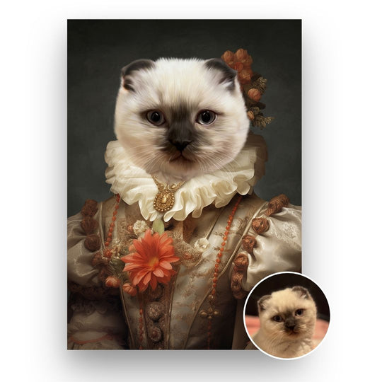 La Baronesa - Retrato de Mascota