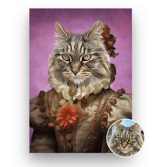 La Baronesa - Retrato de Mascota