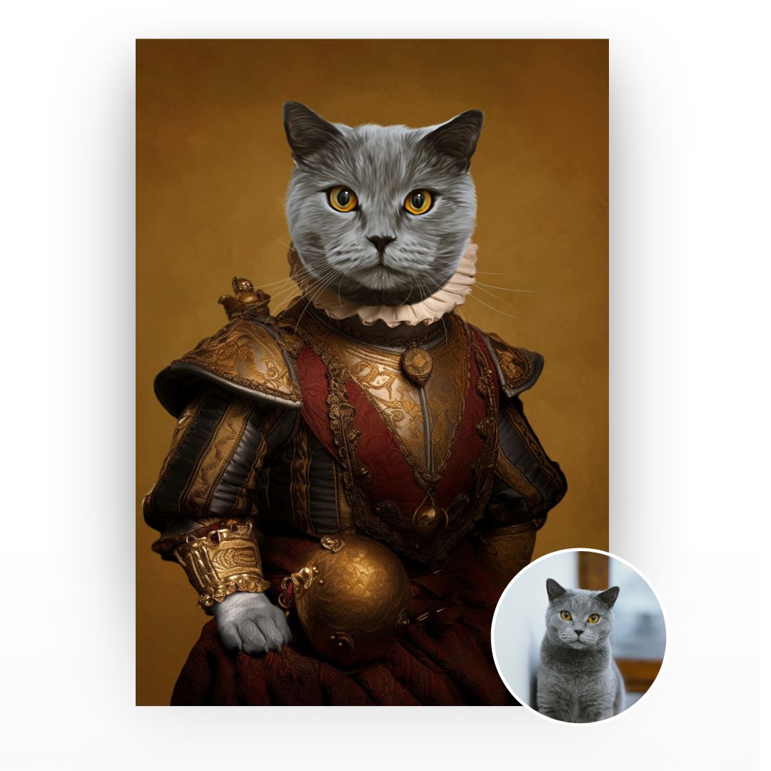 The Knight - Pet Portrait