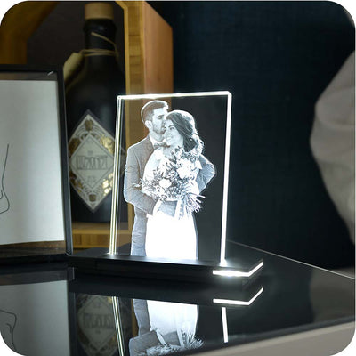 Foto Em Vidro 3D
